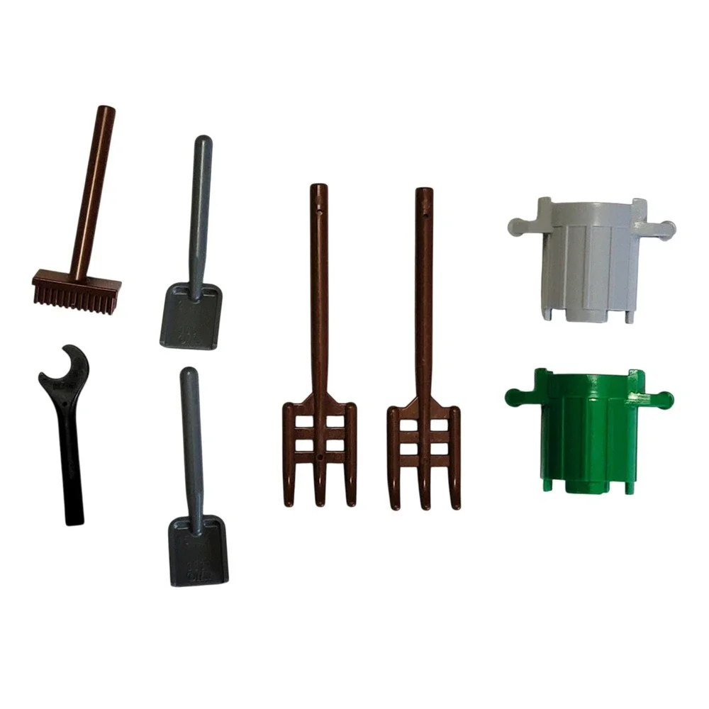 LEGO Minifigure Accessories Lot 47 Pc Telescopes Utility Tools Weapons Mixed